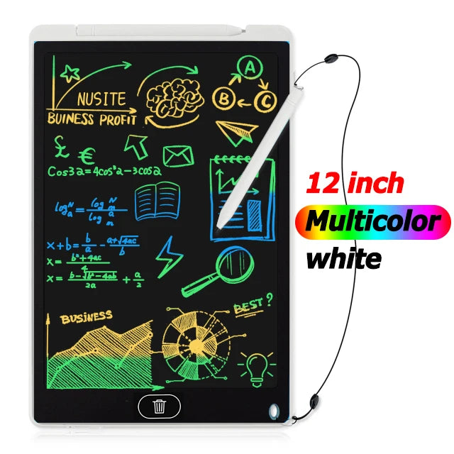 Tablets Electronic Handwriting Pad 12 inch Writing Board Drawing Tablet LCD Screen Writing Tablet Digital Graphic Toys for child