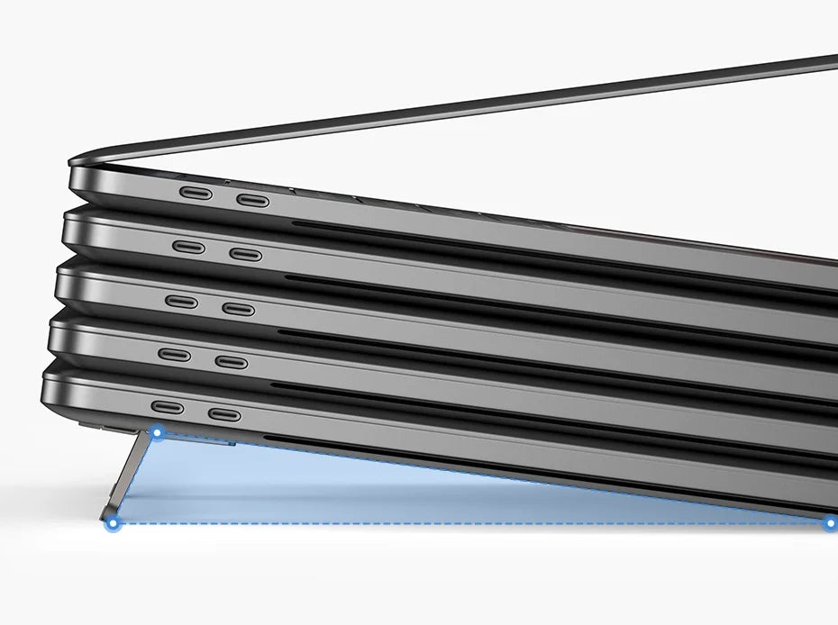Baseus Laptop Kickstand for Computer Keyboard Holder Mini Portable Laptop Stands For Macbook Xiaomi Notebook Aluminum Support