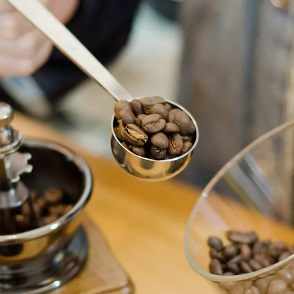 15/30ml Stainless Steel Measuring Spoon Powder Pressing Spoon Coffee Spoon with Scale Household Seasoning Spoon Measuring Spoon