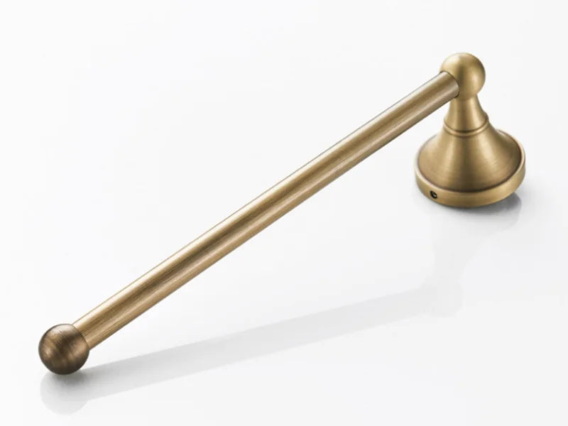 Bathroom Accessories Antique Brass Wall Mounted Toilet Paper Holder Towel Ring Robe Coat Hook Bathroom Hardware