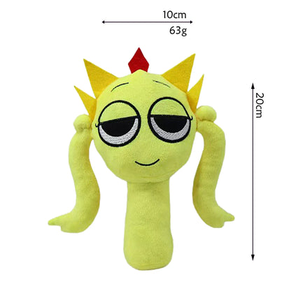 Sprunki Plush Toys Sprunki Incredibox Plushie Doll Singers Oren Wenda Game Cartoon Stuffed Pillow Kids Birthday Christmas Gifts