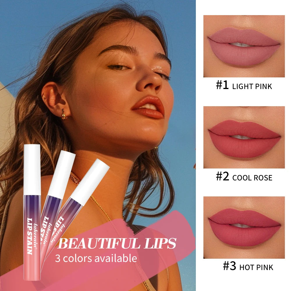 Lip Stain Peel Off and Reveal Long Lasting Waterproof Pink Lip Tint Transfer Proof Natural Lip Stain
