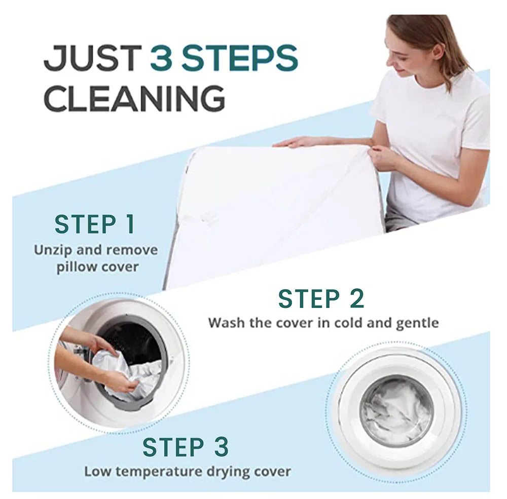 Wedge Pillow for Sleeping Acid Reflux After Surgery Triangle Elevated Pillow for Bedside Dormitory Office Air Layer Foam