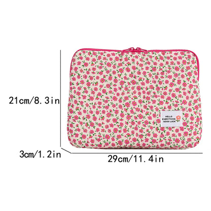 Computer Bag Portable Computer Cover Bag Zipper Cover Laptop Sleeve Case Computer Pocket Briefcase Compatible for 14 in Notebook