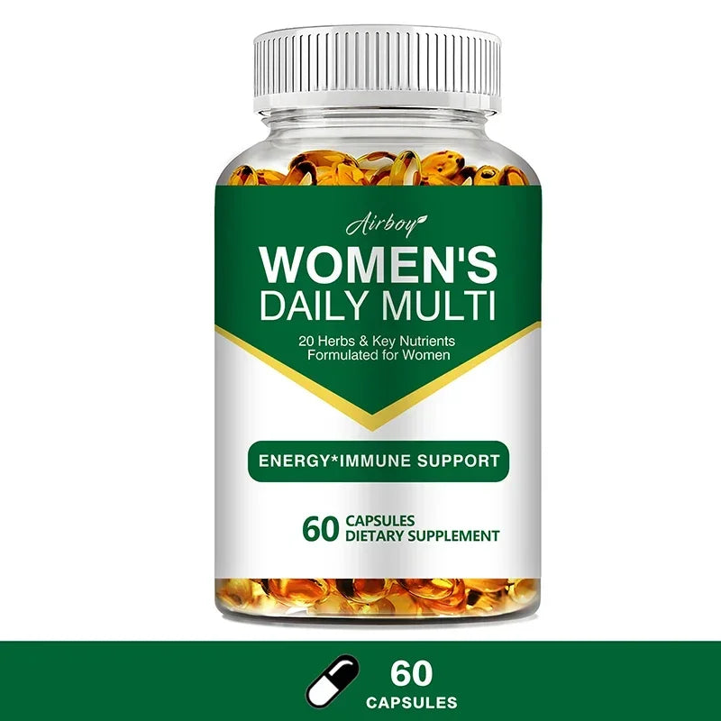 Womens Vitamins Multivitamin - Multivitamins and Minerals To Support Heart, Brain, Immunity, Skin and Hair