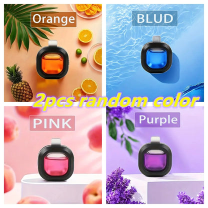 30-Day Long-Lasting Car Air Freshener Vent Clip -Scented Odor Eliminator, 0.14 oz Each, Non-Toxic Fragrance Source for Fresh Car