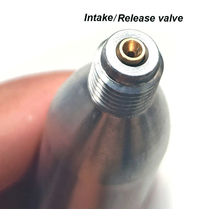 Rechargeable co2 cylinder 12g 16g CO2 Cartridges Refill CO2 Inflator for Bike Tires Brewing Equipment With Threaded Unthread
