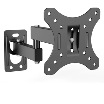 CABE-Full Motion Corner TV Holder Support Wall Mount Bracket Swivel Tilts Adjustable Stand For 10-32 In TV Monitor