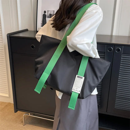 Oversized Tote Bags For Women 2023 Designer Luxury Shoulder Bag Quality Oxford Fabric Multi Pockets Large Capacity Shopper Totes