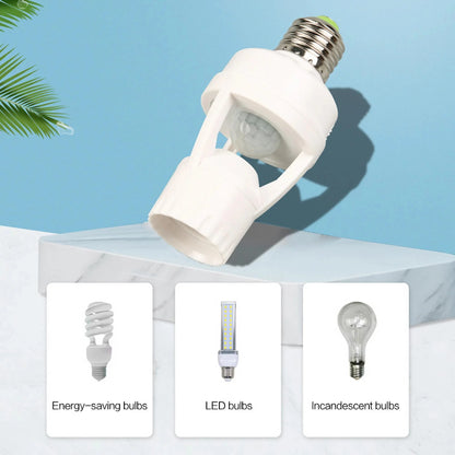 Enhance Your Lighting Experience with Our Smart E27 Bulb with Infrared Motion Sensor Energy-efficient and Adjustable Sensitivity