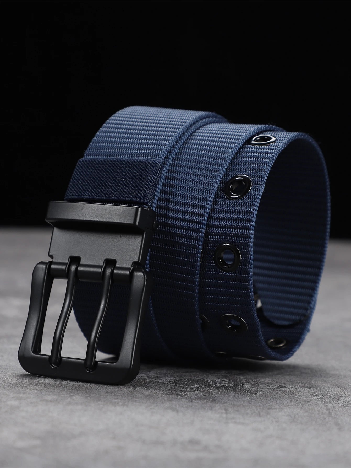 Lengthened needle buckle canvas belt belt man belt simple business students young  belt women with fat cloth belt