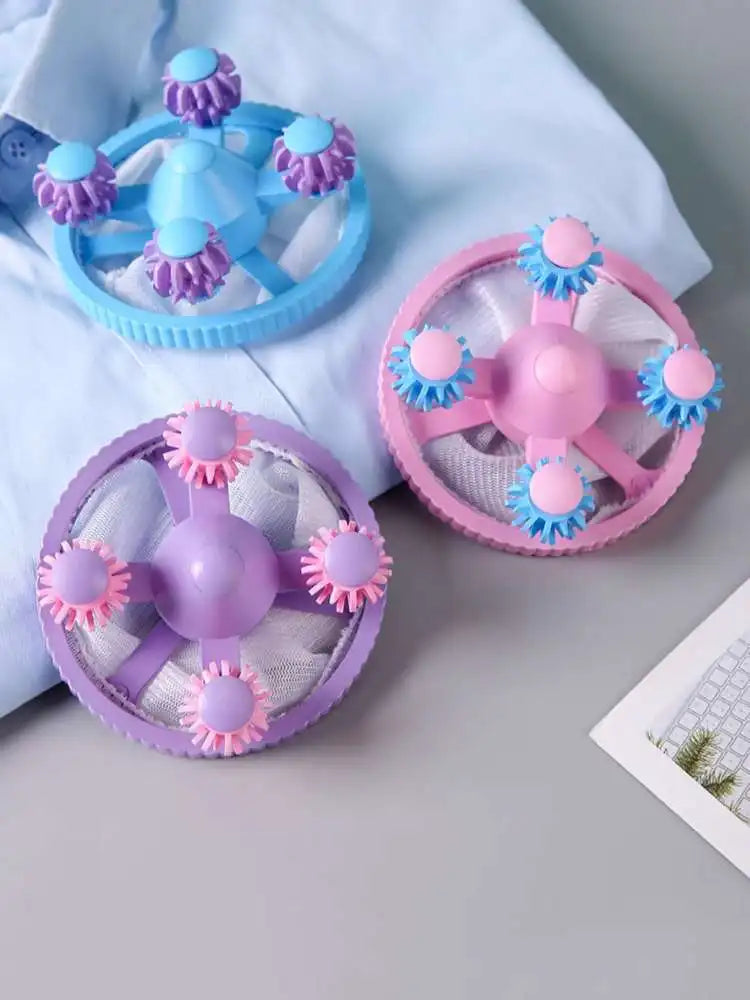 Washing Machine Filter Bag Reusable Net Laundry Ball Floating Lint Hair Catcher Pet Hair Remove Dirt Collection Dedusting Roller