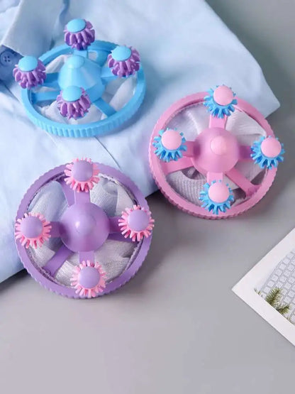 Washing Machine Filter Bag Reusable Net Laundry Ball Floating Lint Hair Catcher Pet Hair Remove Dirt Collection Dedusting Roller