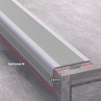 L-Shaped Stair Anti-Slip Tape Strips For Indoor And Outdoor Steps Decoration Waterproof Home Office Building Apartment Edge Safe