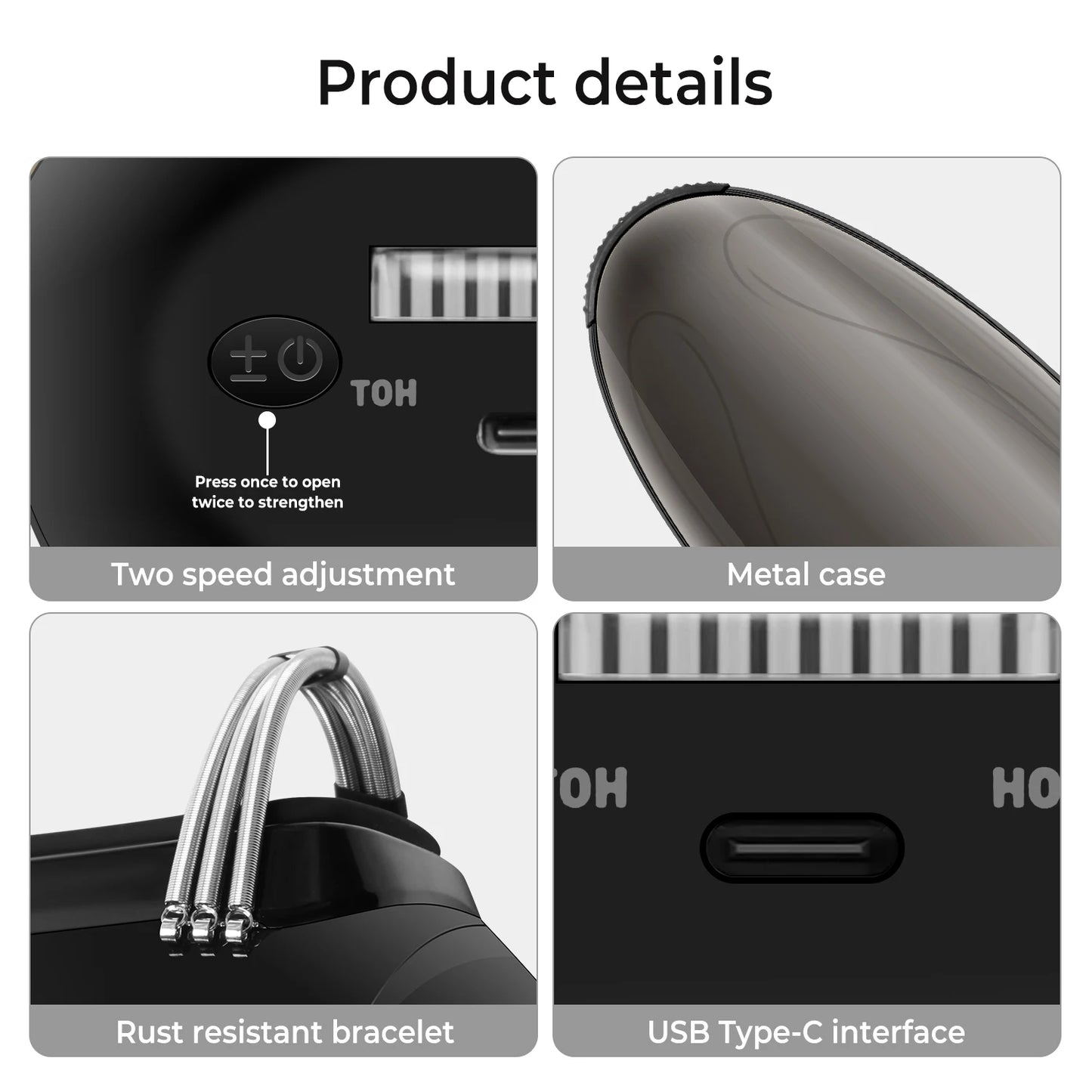 Barber Massager Cordless Handheld Heat Massager USB Charging Vibration Head Massage Professional Men's Barberology Massager