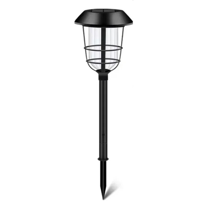 1pcs Garden Decor Outdoor Solar Lights Retro Palace Lantern Lights Hanging Candle Lamps Landscape Lighting Floor Lights