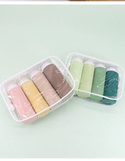 Travel Bottles for Toiletries Tsa Approved 3oz Travel Size Containers BPA Free Leak Proof Refillable Liquid Silicone Squeezable