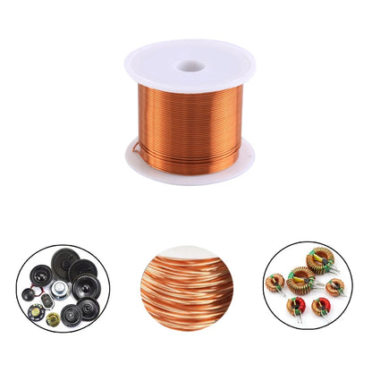 50g copper wire diameter 0.1~0.35mm length about 55m-650m cable copper wire wire copper paint wire enameled copper winding wire