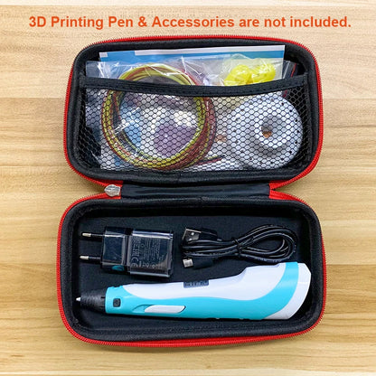 3D Printing Pens Storage Bag Waterproof Digital Electronic Organizer Portable Large Capacity 3D Priting Pen Case Box Accessory