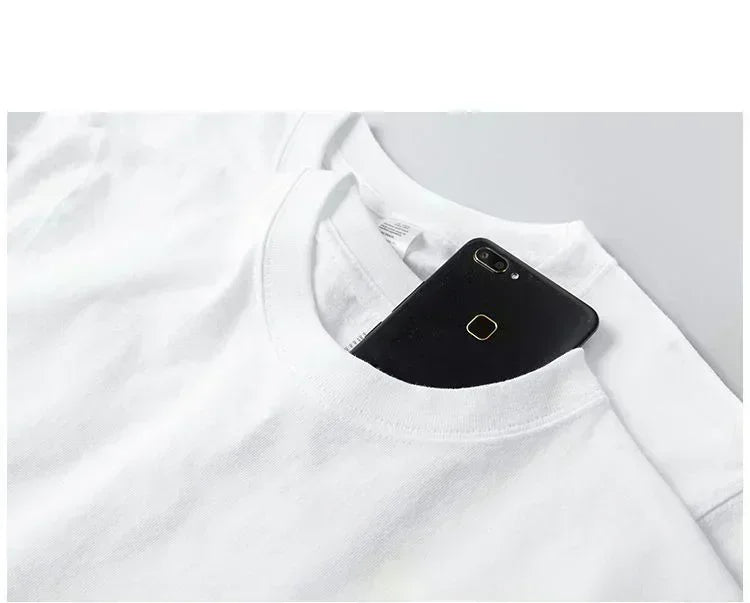 YA T-shirts Men Summer New Sports Leisure Cotton Round Neck Fashion Loose and Comfortable Clothing Gym Running Shirts Man