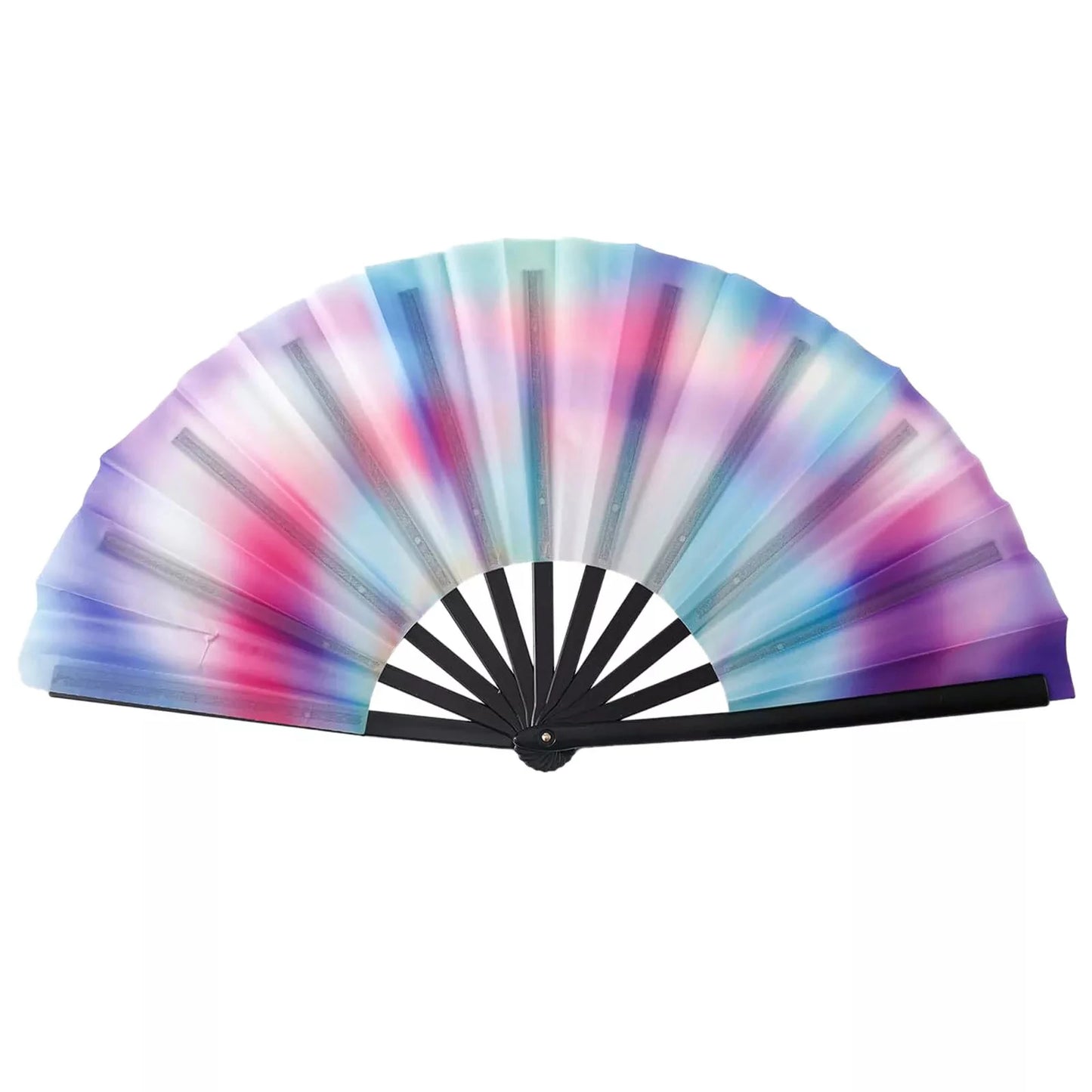 Boots The Ground Hand Fan Foldable Country Line Dance Fan Portable Large Popping Fan For Dance Practice Party Performance