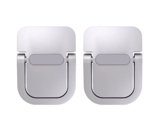 2pcs/Set Laptop Stand for Computer Keyboard Stand Riser Aluminum Mini Portable Laptop Stands for Notebook