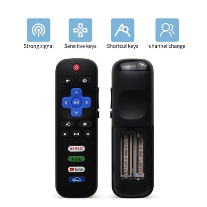 RC280A Replacement Remote Control Only for Roku TV for TCL Roku/Onn Roku/Philips Roku TVs(Not for Stick and Box)
