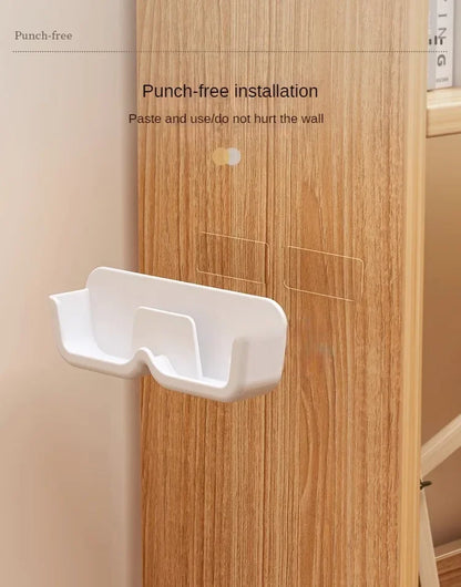 10PCS Eyeglasses Organizer Premium Sunglasses Display Case Wall Mounted No-Punch Sunglasses Organizer Home Organization