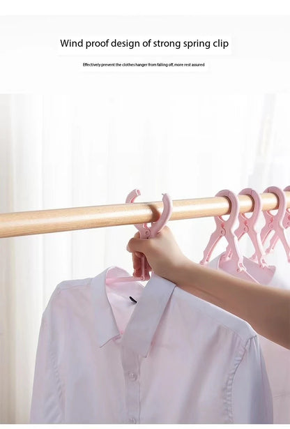 Super sized seller uses multifunctional windproof drying racks with thickened thickness (2pcs)