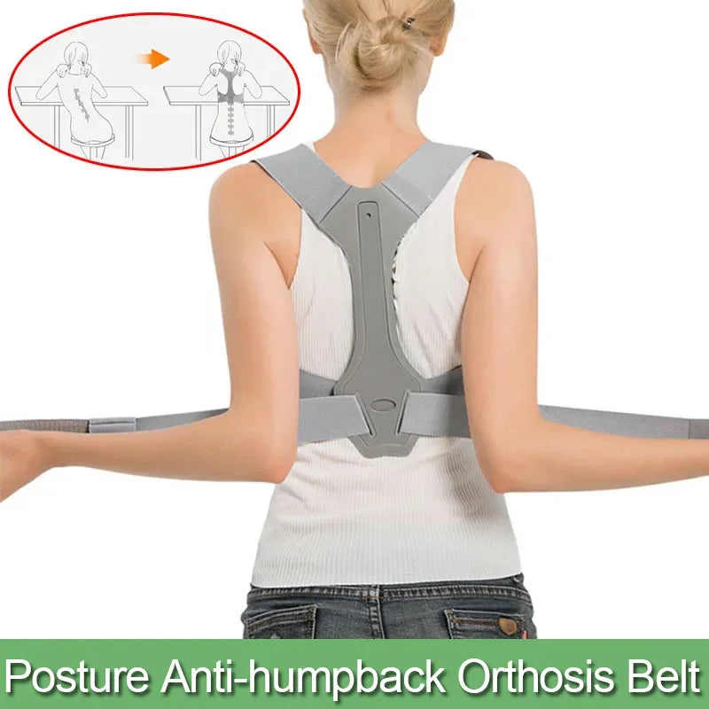 Posture Corrector Upper Posture Brace for Support Providing Shoulder-Neck-Back Relief Pain Adjustable for Men and Women