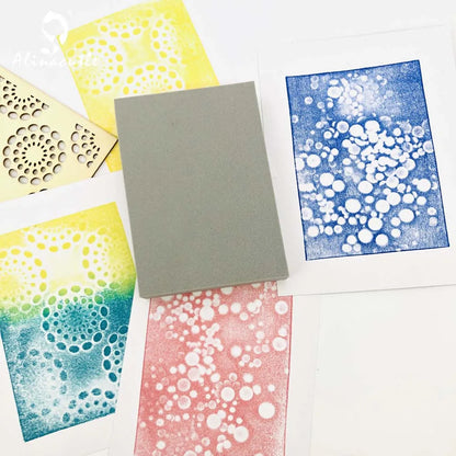Alinacutle Reuseable Stamping Foam Moldable Foam Graphic Transfer Tool For Scrapbooking Handmade Crafts Tools