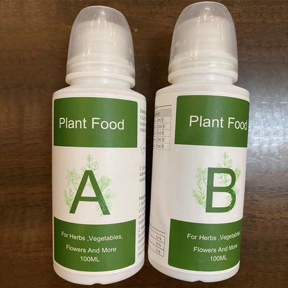 Hydroponics Accessories 12pcs Basket Or Sponge Or Nutrient A&B for the Non-toxic Intelligent Planting Hydroponics Grwoing System