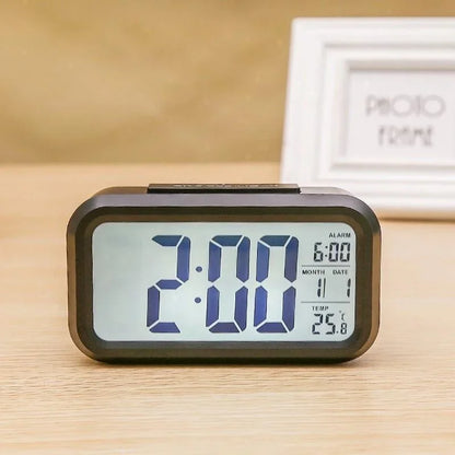 Digital LCD Alarm Clock with Calendar Thermometer alarm clock alarm clock digital desk clock