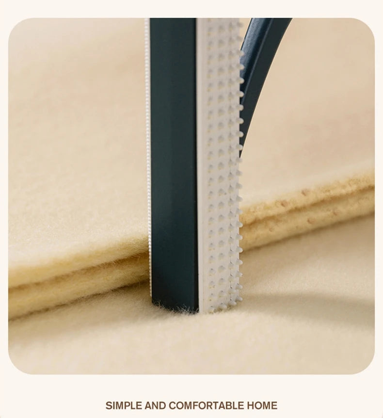 Silicone Double Sided Pet Hair Remover Lint Remover Clean Tool Shaver Sweater Cleaner Fabric Shaver Scraper For Clothes Carpet
