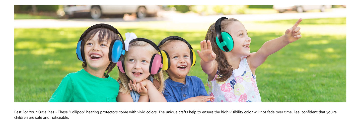 Baby Ear Protection for Babies and Toddlers Noise Reduction Earmuffs Baby Headphones Against Hearing Damage Improves Sleep