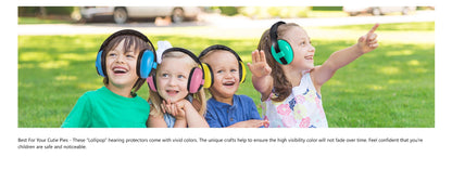 Baby Ear Protection for Babies and Toddlers Noise Reduction Earmuffs Baby Headphones Against Hearing Damage Improves Sleep