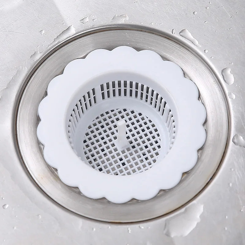 PP Kitchen Sink Strainers Plastic Dishwashers Grids Bathroom  Anti-clogging Leak Screen Small Compact Household Floor Drain Tool