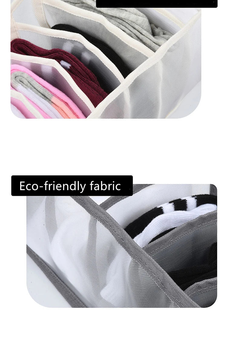Organizer For Underwear Socks Bra Pants Scarf Tie Storage Box Jeans Clothing Organization Dividers For Drawers Clothes Organizer