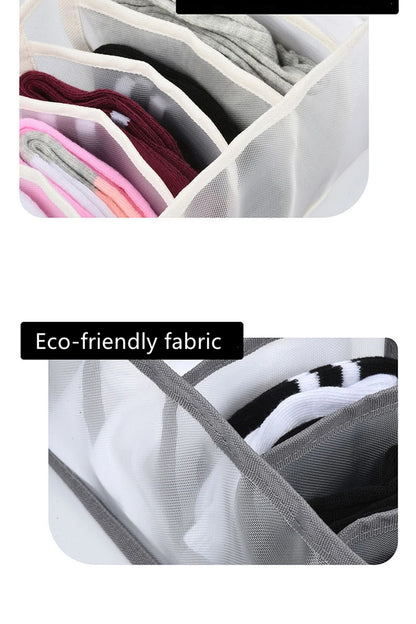 Organizer For Underwear Socks Bra Pants Scarf Tie Storage Box Jeans Clothing Organization Dividers For Drawers Clothes Organizer