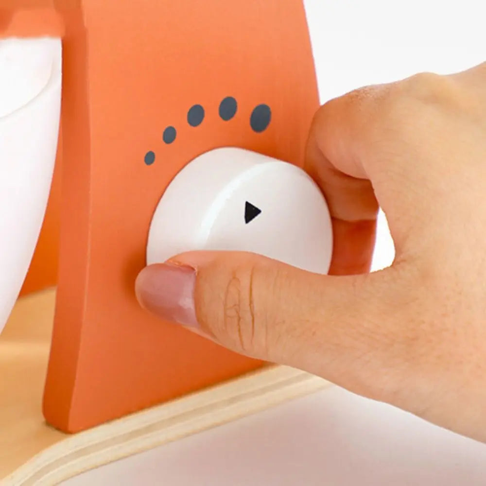 Blender Simulation Wooden Coffee Machine Montessori Interactive Kitchen Pretend Play Toy Early Learning Exquisite