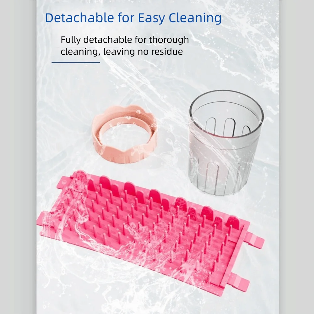 Soft Bristles Pet Paw Cleaner Reusable Mud Removal Dog Foot Washing Cup Detachable Portable Pet Feet Washer Daily Foot Care