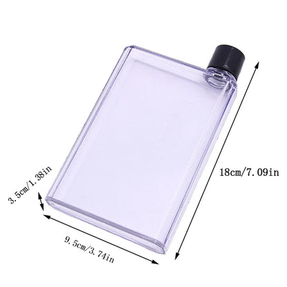 350ml Water Cup Leisure A6 Laptop Design Water Bottle Outdoor Travel Adult Sports Portable Drinking Water Tool