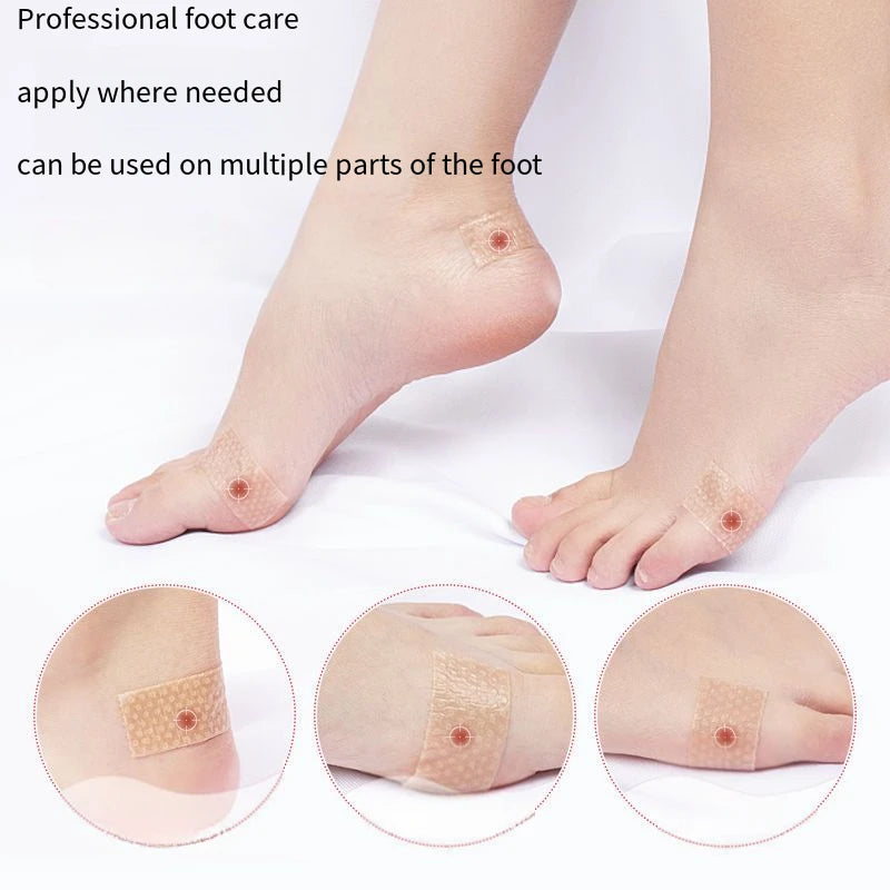 Silicone Gel Heel Stickers Heel Protector Biomimetic Anti Pain Relief Foot Care Products Multifunctional Invisible Heel Inserts