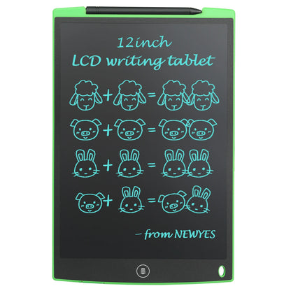 NEWYES 12" LCD Writing Tablet Digital Drawing Tablet Handwriting Pads Portable Electronic Tablet Board ultra-thin Board with pen