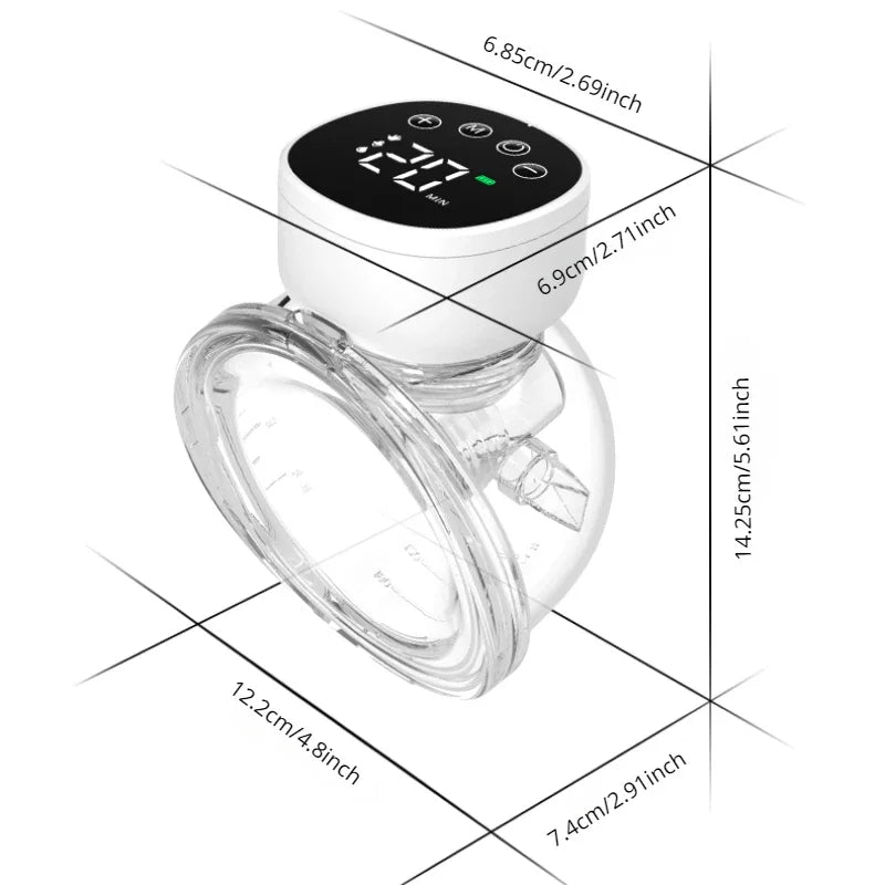 Wearable Breast Pump Mother and Baby Supplies Breast Pump Breast Milk Milking and Milking Machine Fully Automatic Breast Pump