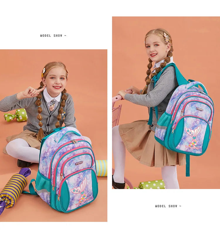 School Bags for Kids Backpack for Boys Elementary Kindergarten Preschool School Bag 14 inch Multifunctional Cute Large Capacity