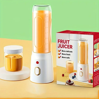 Electric Blender Juicer USB Fast Rechargeable Mixer Fresh Fruit Grinder Portable Multifunction Cup Shakes Smoothie Maker
