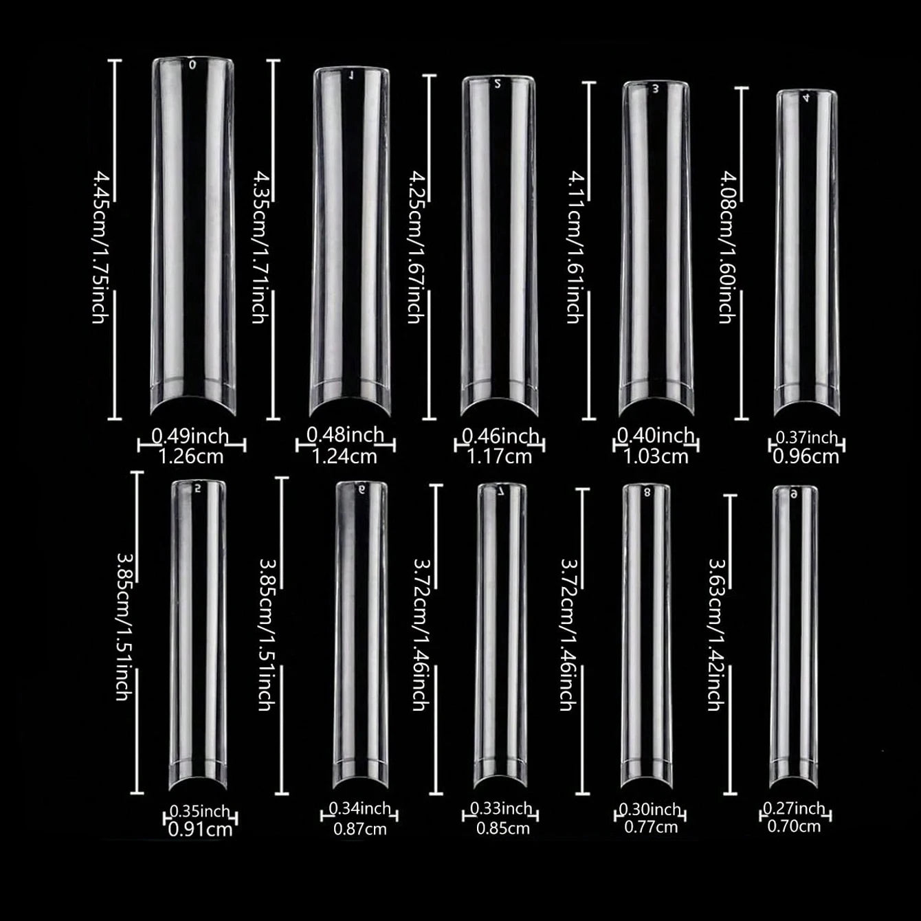 240PCS Short Almond Nail Tips Soft Gel Pre-Shaped Acrylic Nail Tips Half Matte Full Cover Nail Tips Clear Gelly Press on Nail