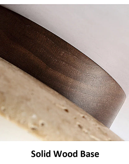 Wabi Sabi Yellow Marble Ceiling Light Lobby Entrance Corridor Balcony Restaurant Hotel Aisle Travertine Decorative Lamp