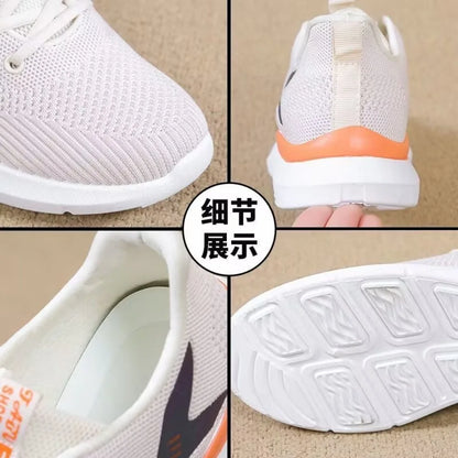 Women's Sneakers 2025 New Spring and Summer Fashion Versatile Soft Sole Lightweight Casual Running Shoes for Children